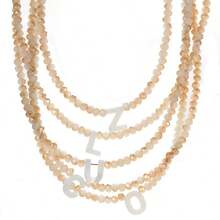 Women's Faux Crystal English Letter Beaded Necklace, Niche High-End Fashion Clavicle Chain - Letter Crystal Necklace - View 7