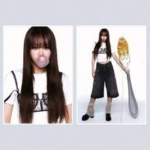 Årstidshälsningar 2026 Kalenderinlägg, affischer, klistermärken för rumsdekoration, samlarföremål från fläktar, Sakura, Kim Chea Won, Huh Yunjin, Kazuha, Hong Eunchae. - Multifärgad - Visa 25