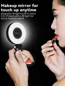 Flashes externos y luces de selfie para teléfono - redondo - Ver 8