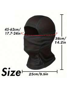1/2 chiếc mặt nạ trùm đầu trượt tuyết unisex, chống gió, thoáng khí, thích hợp cho các hoạt động thể thao ngoài trời như đạp xe, leo núi, trượt tuyết, đi xe máy, sử dụng hàng ngày và du lịch ngoài trời. - Nhiều màu - Xem 6