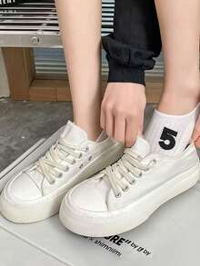 1/5/10/20/30/40 Pairs Random Cute Cartoon Pattern Breathable Low-Cut Invisible Socks For Women - Multicolor - View 8