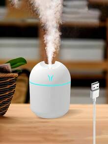 1个USB供电香薰机 - 彩色灯光、清新空气、加湿、静音运行,适用于家庭、办公室或卧室,房间装饰 - 加濕器氛圍燈 - 查看 2