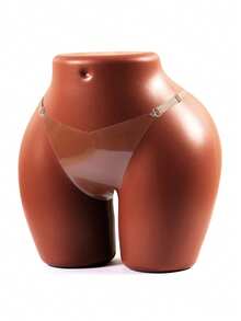 性感女士无缝透明网纱内裤，时尚性感丁字裤 - 彩色 - 查看 7