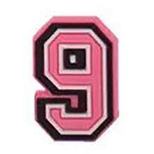 DIY字母数字鞋饰 0-9#数字 ABC-Z 鞋子装饰，适用于木屐和凉鞋，彩色PVC材质，可用于手链、鞋子装饰、生日派对小礼物 - 彩色 - 查看 63