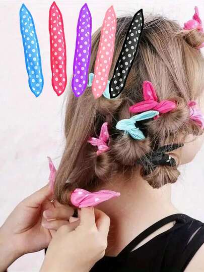 10pcs Soft Sleep Hair Curler Set - Flexible Foam And Sponge Curlers, A DIY Styling And Hair Care Tool Suitable For All Hair Types