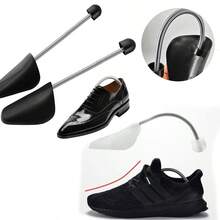 20pcs Adjustable Shoe Trees, Used To Maintain Shoe Shape And Prevent Creasing - Black - View 2