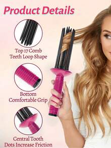 1pc Volumizing Hair Curler, Non-Heating Hair Styling Tool, Suitable For Home And Salon Use, Hair Styling Appliance, Hair Volumizer