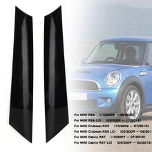 2x Front A Pillar Black Windshield Post Trims 51137272583/84 For Mini R55 R56 - A - View 3