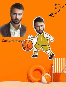 Customizable Plush Photo Ugly Pillow, Personalized Face Filling Printed Double-Sided Cushion - Dad, Mom, Pet, Graduation, Birthday, Father's Day, Mother's Day, Halloween, Christmas, Valentine's Day, Anniversary, Memorial Day, Thanksgiving, Easter, April Fool's Day, Carnival, Back To School, National Day Gifts - Star - View 25