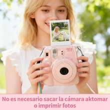 Caso transparente, Compate con Mini 9 y Mini 8 cámara, Caso de cristal transparente, Correa de arco iris extraíble (mini9),40967625 - Multicolor - Ver 2