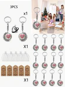 Móc khóa hình chị em gái - Chữ A là cách Chúa đảm bảo chúng ta không bao giờ cô đơn. Phụ kiện móc khóa, quà Giáng sinh/sinh nhật cho chị em gái. - Nhiều màu - Xem 17