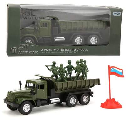 1:43 Niño Niño Tire hacia atrás Coche de juguete Modelo de vehículo de alta simulación con camión con sonido ligero