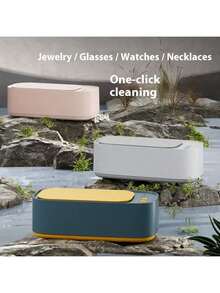 500mAh 超声波清洗器，迷你高频振动可调节眼镜、珠宝、奶嘴清洁工具 - 多色 - 查看 11