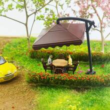 4 Strips/Box Of Sand Table Model Scene Shrub Strips, Road Decorations, Handmade Isolation Strips - As Photos - View 3