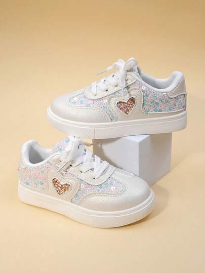 Kids Shoes Spring New Anti-Slip Toddler Girls Sports Shoes, Casual Boys Sneakers, Baby Running Shoes, Little White Shoes