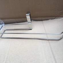 Stainless Steel Kitchen Paper Towel Holder, Clip-On Paper Towel And Cling Film Rack, Wall-Mounted Hanging Paper Dispenser - Multicolor - View 8