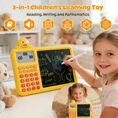 Interactive Math Toy For Kids | Fun Electronic Learning Game To Build Thinking & Calculation Skills | Perfect Educational Gift For Home Or Trave