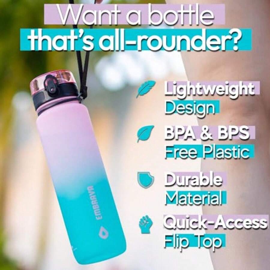 Sports Bottle - Hoa Gió - Xem 1