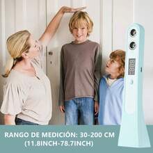 Dispositivo portátil de medición de altura por ultrasonidos Dispositivo de medición de altura | Medidor de altura digital | Medidor de altura por ultrasonidos Tecnología de medición de distancia por ultrasonidos Diseño inalámbrico portátil Rango de medición de 200 cm - Cian - Ver 2