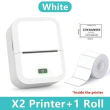 Marklife X2 Mini Label Printer Inkless Bluetooth Portable Adhesive Sticker Label Machine Home Business DIY Name Label Printer - Multicolor - View 13