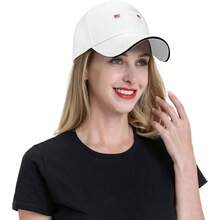 1 Kkaingg Baseball Cap |   Immigrants , Adjustable Dad Hat, Black, Vintage Style, Curved Brim, Buckle Closure, All-Season Wear - trắng - Xem 7