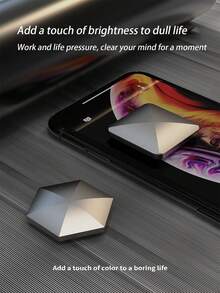 1件套黑色科技桌面减压玩具，包含翻转魔方和跳舞玩具 - 炫酷黑色科技 - 翻转魔方桌面减压玩具，翻转魔方，跳舞玩具，黑色科技，减压玩具 - 炫酷减压玩具，减压玩具，跨境减压玩具 - 彩色 - 查看 6