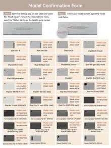 Eye Pattern Basic Tablet Sleeve, Minimalist Design - Multicolor - View 8