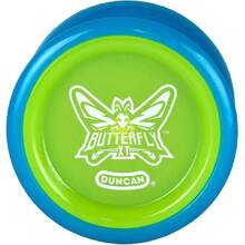 Toys Butterfly XT Yo-Yo con Cuerda, Eje de rodamiento de Bolas y Cuerpo de plástico, Truco de Cuerda, Azul con Tapa Verde,40977827 - Marrón Mocha - Ver 1