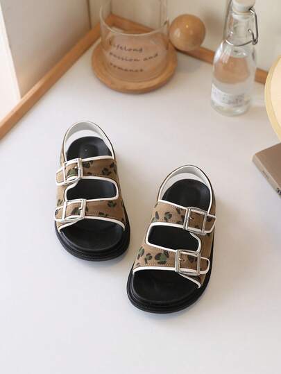 2026春夏儿童沙滩凉鞋，男童防滑平底休闲户外凉鞋