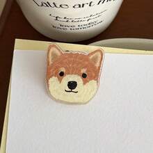 1pc INS Cartoon Animal Clips - Cute PP Clip Design, Student Memo Clips And Practical Novelty Items - Puppy - View 13