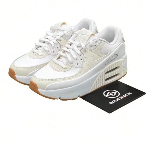 Nike Air Max 90 LV8 Running Shoes Women's FD4328-111 White Size - 白色 - 查看 1