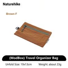 Naturehike 1pc Washable Travel Organizer Bag, Fits 20-30 Inch Suitcases - Multicolor - View 19