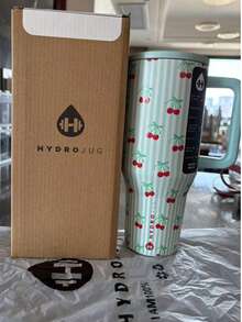 HydroJug32oz Is Lightweight And Portable, While 40oz Challenges The Limits Of Hydration. The Brand-New 2026 Stainless Steel Vacuum Cup Adopts Tritan To Lock In Temperature. With Its Coffee Lattice Design, It's Suitable For Sports, Drinking Water, Ice Cubes, Coffee, Milk Tea, And Other Beverages - Nhiều màu - Xem 47