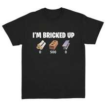 I'm Bricked Up T-Shirt Tee - Black - View 2
