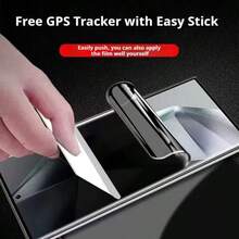 Anti-Peeping Flexible Hydrogel Protective Film, Suitable For Samsung Galaxy S26 Ultra/S26 Plus/S25 Ultra/S25 Plus/S25 Edge/S25 FE/S24 Ultra/S24 Plus/S24 FE/S23+/S23 FE/S22+/S21+/A07/A17/A37/A57/A05S/A06/A15/A16/A24/A25/A35/A36/A54/A55/A56, Ultra-Clear Anti-Peeping, Visual Soft Film, Smooth Touch, Full Screen Coverage, Anti-Fingerprint, Anti-Scratch - Black - View 5