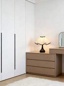 1pc USB Powered High-Quality Metal Retro Desk Lamp, Suitable For Bedside, Hostel, Dining Room, Camping, Minimalist Warm Light Atmosphere Lamp - Black - View 8