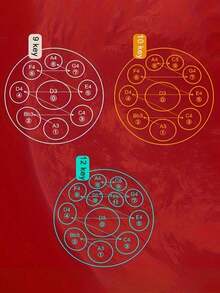 22 Zoll Handpan Trommel Gold | 9/10/12 Noten 432Hz Stahlperkussionsinstrument | Mystischer Klang für Anfänger & Profis - Gold - Übersicht 11