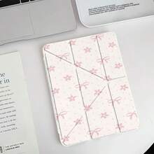 极简Y型可折叠亚克力透明水晶般清晰的平面保护壳，兼容iPad Mini 6/7/9.7/10.2/10.5/10.9/12.9/13/Pro 11（第十代），保护壳支持多角度调节、6种支架放置模式、内置笔槽、透明后盖、防摔保护、自动唤醒/睡眠。 - 彩色 - 查看 19