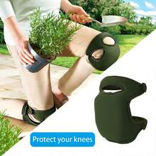 These Durable And Non-Slip Gardening Knee Pads Are The Ideal Choice For Gardening Work And Knee Protection. Soft And Comfortable, These Scratch-Resistant Kneeling Pads Feature Adjustable Straps And Comfortable Neoprene Material With An EVA Foam Padding. Suitable For Floor Installation, Cleaning Work, And Construction Projects. - Multicolor - View 2