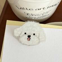 1pc INS Cartoon Animal Clips - Cute PP Clip Design, Student Memo Clips And Practical Novelty Items - Puppy - View 9