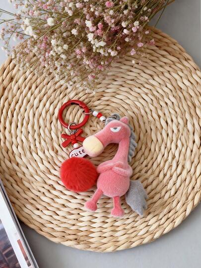 2026马年吉祥吉祥物挂件，植绒摆件，礼品佳品，适合生日、节日、圣诞节、情人节、送给朋友，时尚背包、化妆包、钥匙链装饰。
