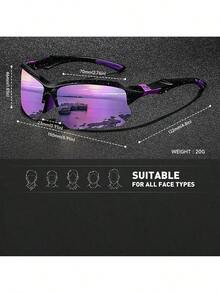 Retro Cycling Fishing Unisex Half-Frame Sports Fashion Glasses, Classic Vintage Mountaineering Outdoor Sports Fashion Glasses, Luxury Brand Designer Fashion Fashion Glasses For Men And Women - F66-2 - View 10