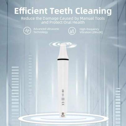 Dental Lab Ultrasonic Piezo Scaler Handpiece For EMS/WOODPECKER Tips Detachable