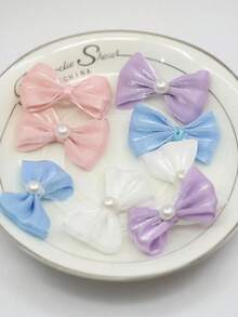 4cm Flowing Light Ribbon Big Bow Ribbon Accessories Hair Clip DIY Gift Box Flower Bundle Birthday Wedding Packaging Handmade Material - Multicolor - View 9