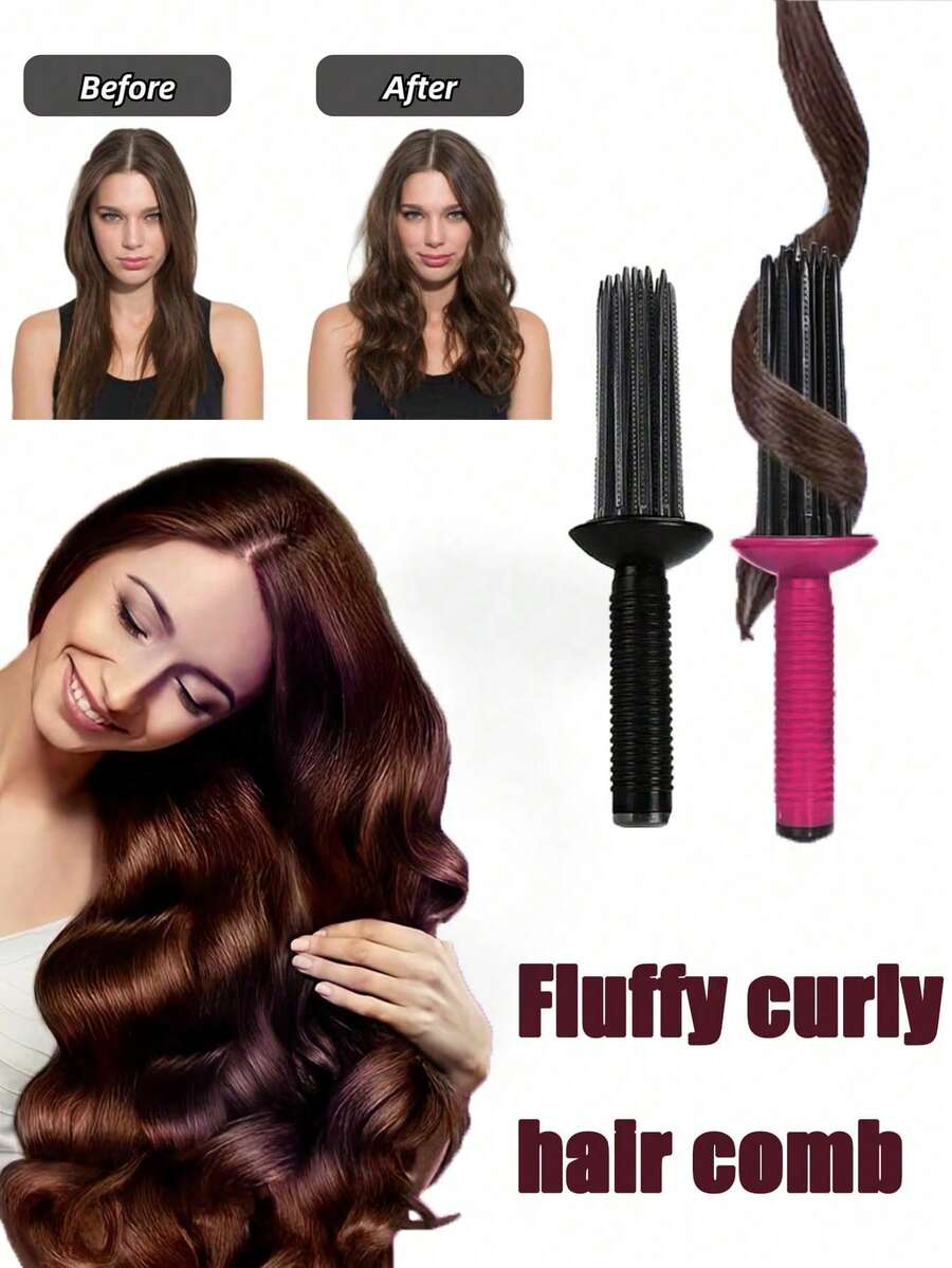 1pc Volumizing Hair Curler, Non-Heating Hair Styling Tool, Suitable For Home And Salon Use, Hair Styling Appliance, Hair Volumizer