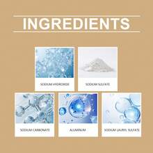 Limpiador de tuberías, ingredientes activos, desatasca desagües, desodoriza, previene obstrucciones, mantiene la limpieza; limpiador de desagües esencial para uso diario - En polvo - Ver 3