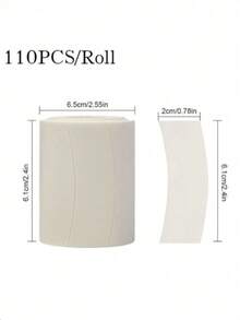 110pcs/Roll Eyelash Extension Patches, Breathable Non-Woven Eyelash Extension Pads - Multicolor - View 7