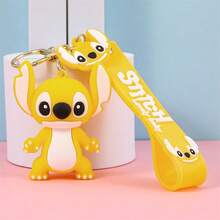 迪士尼史迪奇钥匙扣，适合作为返校季礼物送给朋友，派对礼物，可爱钥匙扣，趣味设计 - 彩色 - 查看 8