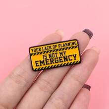 Enamel Badge Brooch Pin, Suitable For Backpacks, Bags, Stylish Decoration, Gift For Friends - Multicolor - View 6