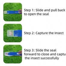 2Pcs Bug Catcher Quick Release Insect Catching Tool Humane Insect Observer With Clear Window 27cm Contactless Bug Catching Container Nature Exploration - A - View 8